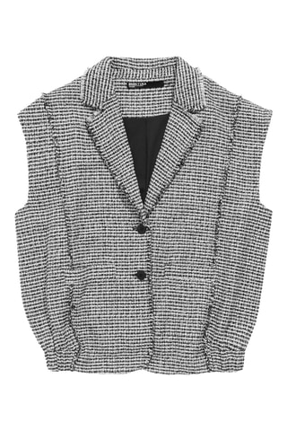 Giacca oversize - Nero e bianco