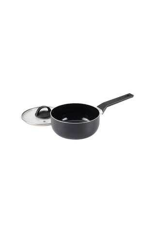 3 casseruole rivestimento ceramica Carbone Pro - 16/18/20 cm - 1,4/1,8/2,4 l