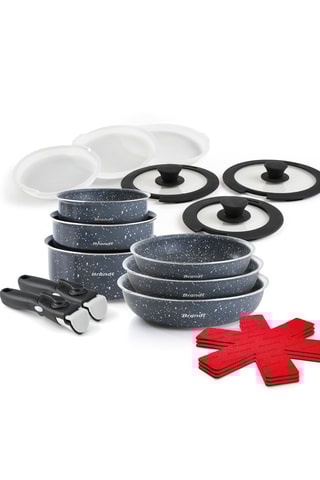 Batterie de cuisine - 17 pièces