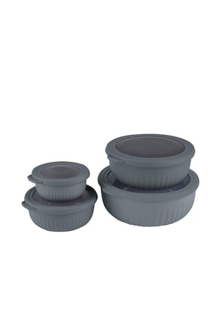 4 contenitori salvafreschezza - 2200 ml / 1250 ml / 730 ml / 360 ml