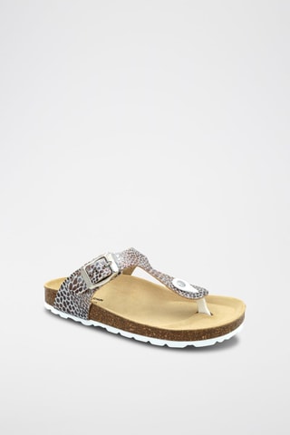 Slippers Zilverkleurig