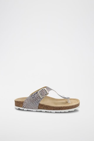 Slippers Zilverkleurig