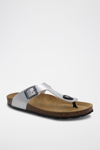 Slippers Zilverkleurig