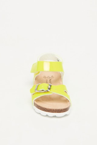 Sandales Jaune fluo