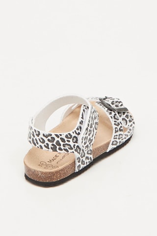 Sandales Blanc et marron