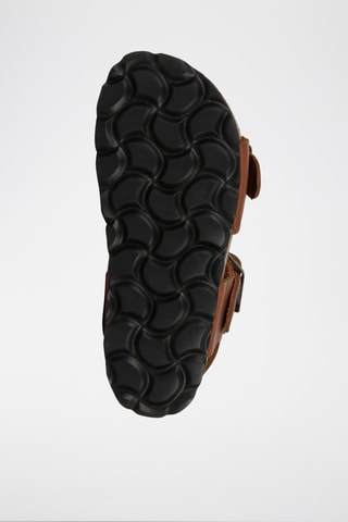 Sandales en cuir Rosso Camel