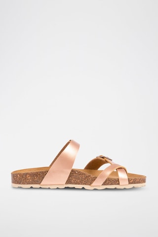 Sandalen Zalmkleurig