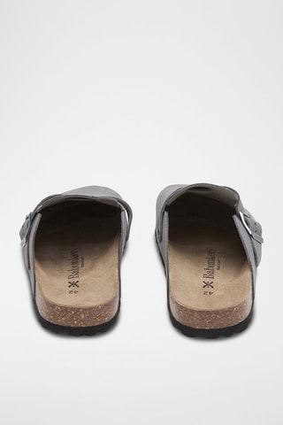 Sabots en cuir - Gris