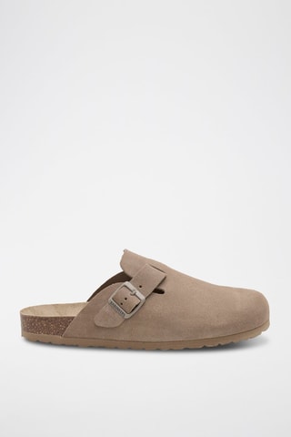 Sabots en cuir - Marron