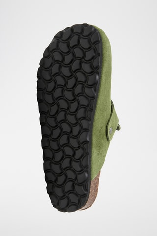 Nubuck Clogs - Groen