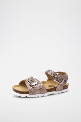 Mules en cuir - Orange