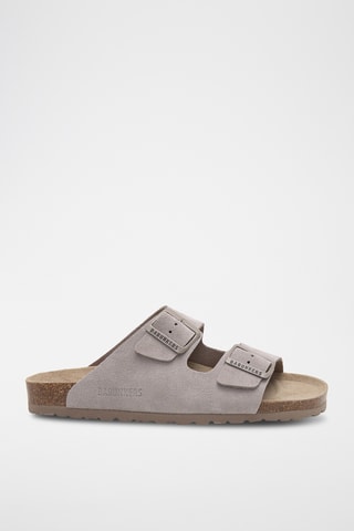 Nubuck Muiltjes - Bruin