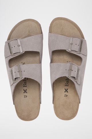 Nubuck Muiltjes - Bruin