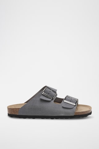 Nubuck Muiltjes - Grijs