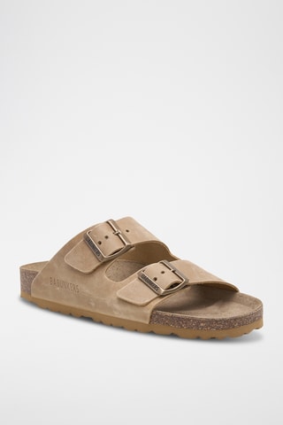 Leren Muiltjes - Beige