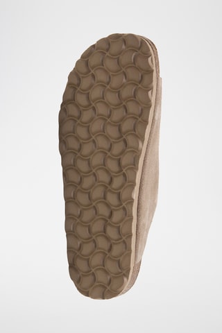 Mules en nubuck - Marron