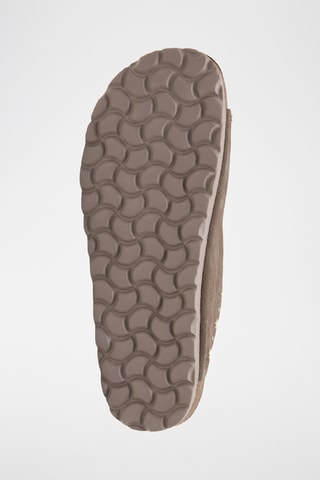 Mules en nubuck - Marron