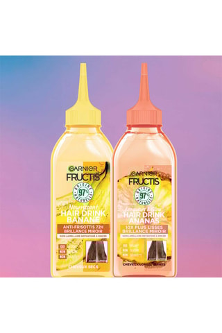 Tratamiento capilar nutritivo vegano Hair Drink - Plátano - Cabello seco - 200 ml