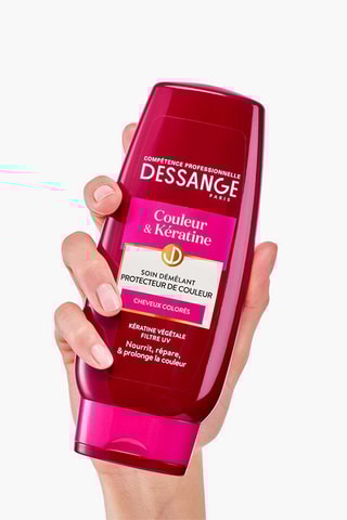 Tratamiento desenredante protector del color Color y Queratina - Cabello teñido - 200 ml