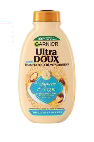 Champú crema nutrición Richesse d'argan Ultra Doux - Para cabello muy seco y rebelde - 250 ml