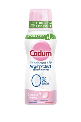 Desodorante comprimido Cadum suavidad de rosa - Piel sensible - 100 ml
