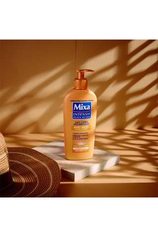 Leche corporal nutritiva con efecto sol - Piel seca - 250 ml