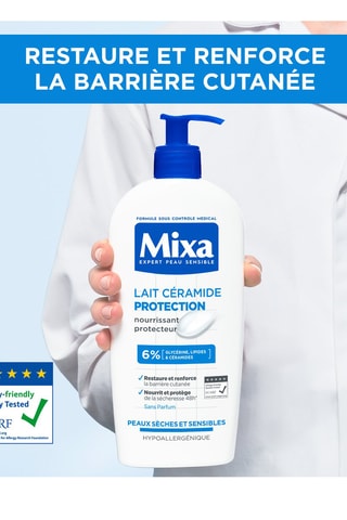 Leche corporal nutritiva fotoprotectora Céramide Protection - Piel seca y sensible - 250 ml