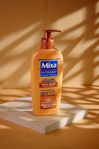 Leche corporal nutritiva con efecto sol - Piel seca - 250 ml