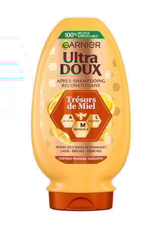 Acondicionador reconstituyente Trésors de miel - Cabello frágil, debilitado - 250 ml