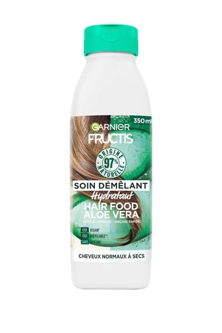 Tratamiento capilar desenredante vegano Hair Food - Aloe - Cabello normal - 350 ml