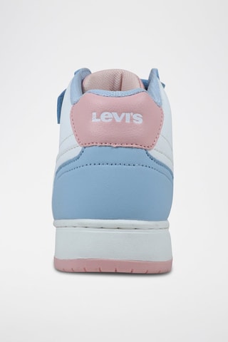 Sneakers Dereck - Blanc et bleu