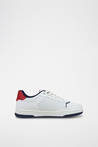 Baskets John SR - Ecru et bleu marine