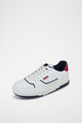 Baskets John SR - Ecru et bleu marine