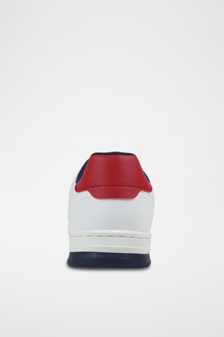 Baskets John SR - Ecru et bleu marine