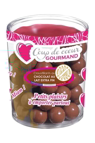 Croustillants sans gluten chocolat au lait - 150 g