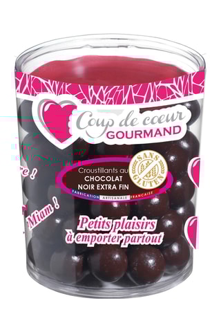 Croustillants sans gluten chocolat noir - 150 g
