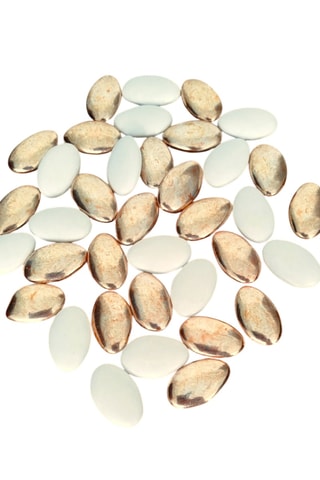 Dragées chocolat 70% cacao - Blanc et cuivre - 500 g