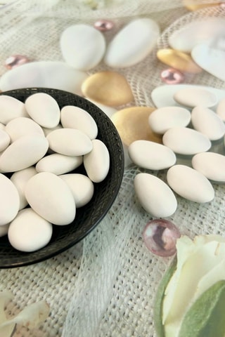 Dragée amande 40% - Blanc - 500 g