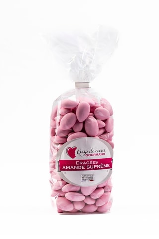Dragée amande 40% - Rose - 500 g