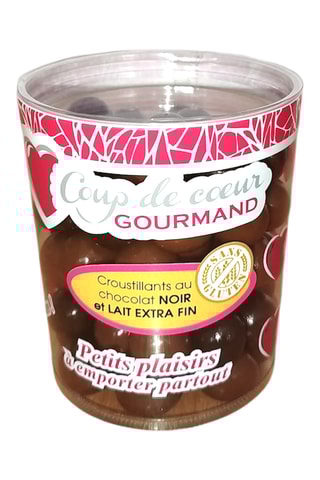 2 x Croustillants sans gluten chocolat lait et noir - 150 g