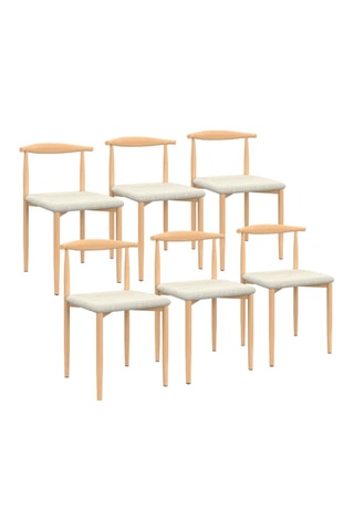 6 sillas Adam - 50 x 74 x 48 cm