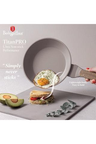 3 sartenes Taupe Nordic – 20, 24 y 28 cm