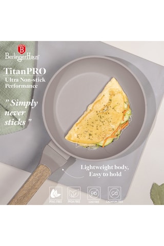 3 sartenes Taupe Nordic – 20, 24 y 28 cm