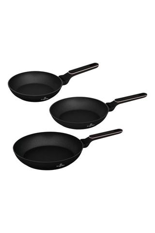 3 sartenes Black Rose - 20, 24 y 28 cm