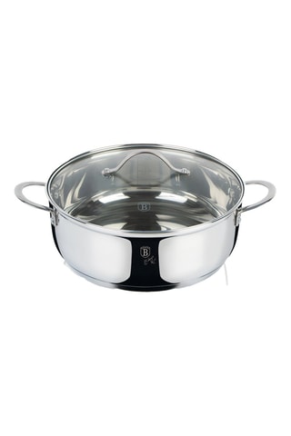 Cacerola de acero inoxidable Silver Jewellery - 24 cm