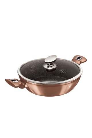 Sartén guisera con revestimiento de mármol Metallic Line - 28 cm - 3,8 l