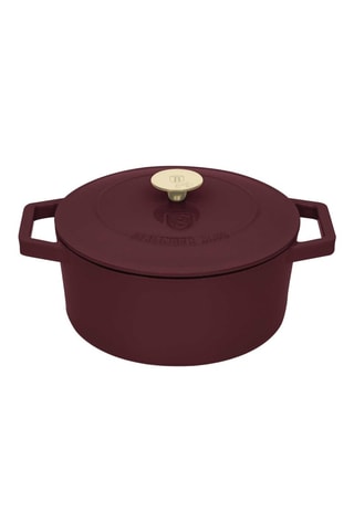 Cocotte redonda de acero fundido Leonardo Collection - 4,35 l - 24 cm