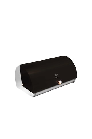 Panera de acero inoxidable Black Rose - 38,5 x 28 x 18,5 cm