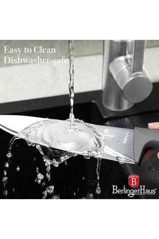 4 cuchillos de acero inoxidable Anthracite