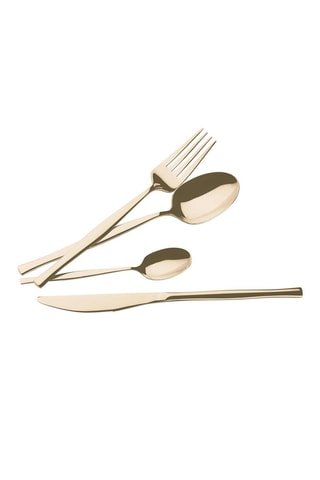 Cubertería de acero inoxidable - 24 piezas